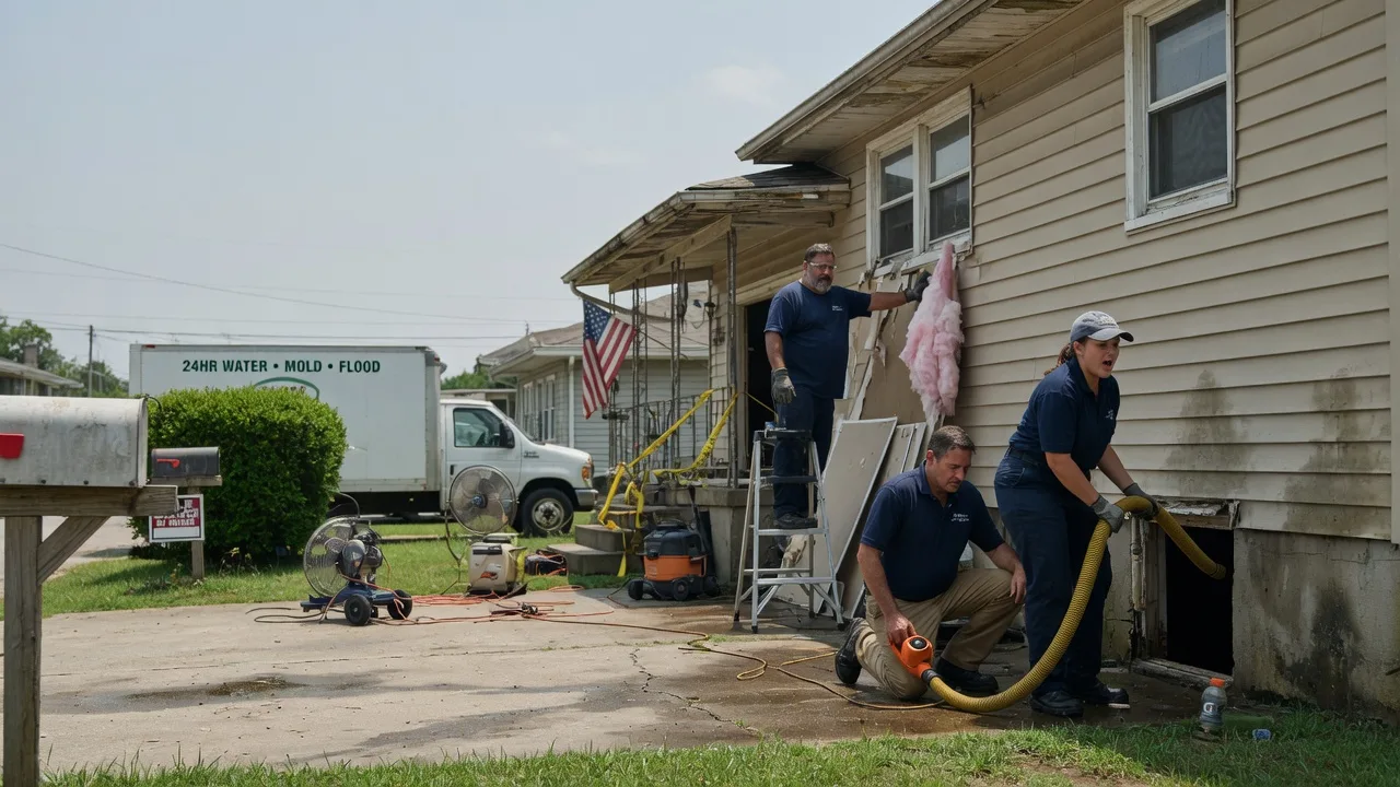 Water Damage Repair in Dryfork, WV near me